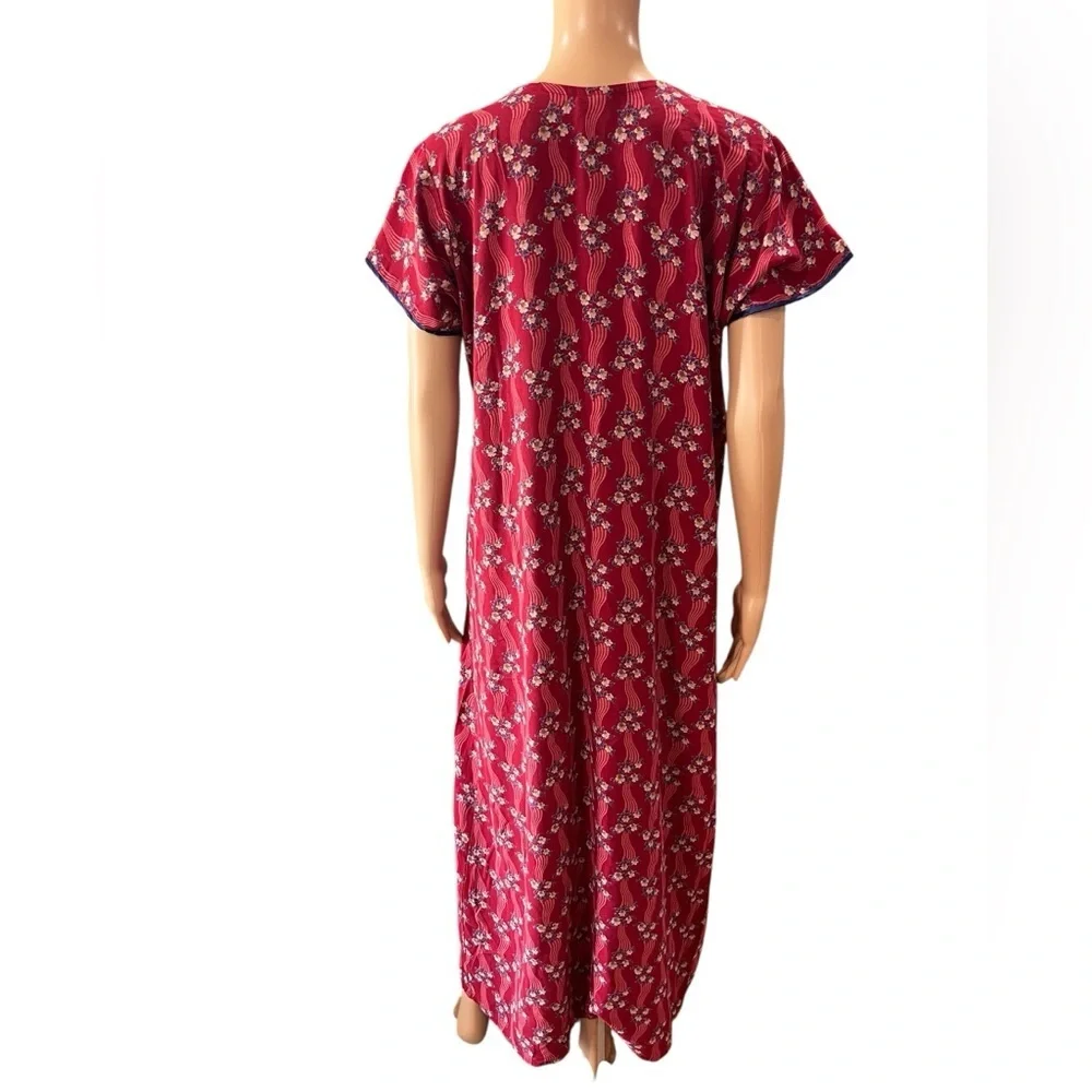 Marshal Nighties maxi kaftan patio muumuu loungewear -L